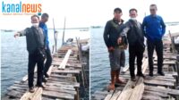 Rusak Parah, DKP Provinsi Bangka Belitung Tinjau Dermaga Suak Kemang