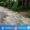 Baru Sehari, Hasil Perbaikan Jalan Penghubung di Ganding Kembali Rusak Parah