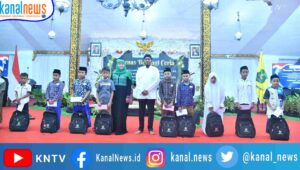 Bersama Bupati Sumenep, Gubernur Jatim Santuni 500 Anak Yatim