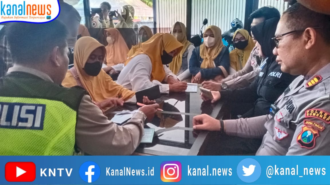 Akhirnya..! Polisi Tindak Tegas Emak emak Hedon di Sumenep yang Viral di Medsos