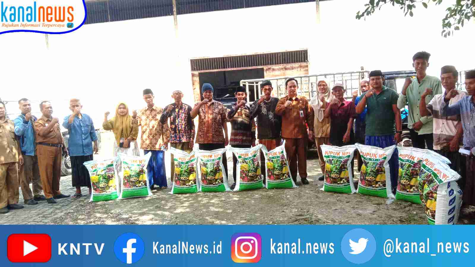 Ringankan Beban Petani Tembakau, DKPP Sumenep Berikan Bantuan Pupuk Gratis