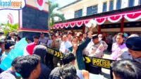 Tuntut Poktan Bintang Karya Dinonaktifkan, Puluhan Mahasiswa Demo DKPP Sumenep