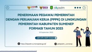 Pendaftaran PPPK 2023 di Sumenep Resmi Dibuka, Berikut Jadwal, Cara Daftar dan Formasinya
