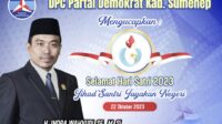 DPC Partai Demokrat Kabupaten Sumenep Mengucap Selamat Hari Santri Nasional 2023