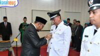 Lantik Dua Kades PAW, Ini Tiga Pesan Pentig Bupati Sumenep