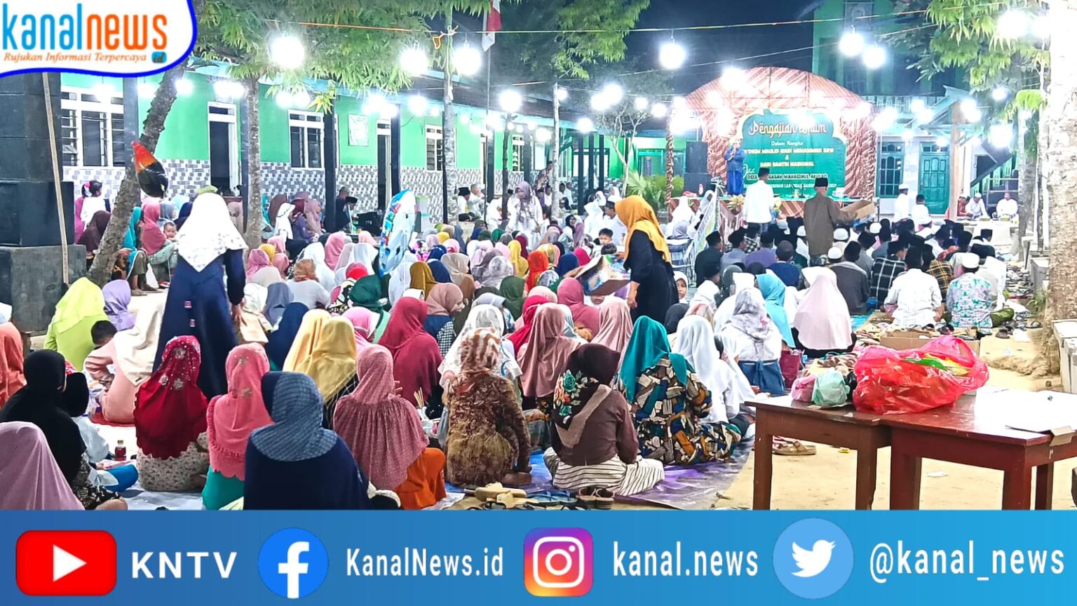 Di Pengajian Umum HSN 2023, K.Ali Tsabit Ajak Jama'ah 