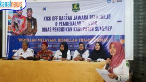 Inovasi Baru, Disdik Sumenep Kick Off Daerah Jawara belajar.id
