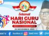 Hari Guru Nasional 2023: Menghormati Para Pendidik Penggerak Perubahan