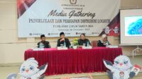 Dikemas Media Gathering, KPU Sumenep Gelar Sosialisasi Persiapan Distribusi Logistik
