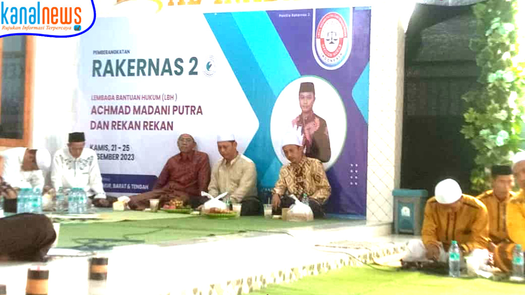 Tasyakuran Rakernas 2, LBH Madani Putra Komitmen Berikan Layanan Bantuan Hukum Gratis