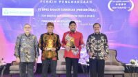Bupati Fauzi dan BBS Diganjar Penghargaan Pada Ajang Top Digital Award 2023