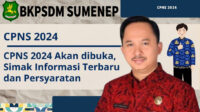 BKPSDM Sumenep Umumkan Rekrutmen CPNS 2024, Ini Jadwal dan Persyaratannya