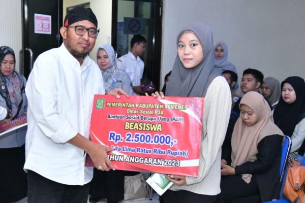 Tunggu Proses Verval Rampung, Dinsos P3A Sumenep Targetkan Bantuan Beasiswa Cair April Besok