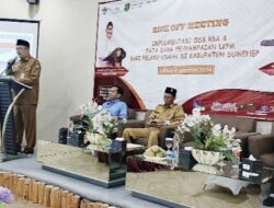 Edukasi Pelaku Usaha, DPMPTSP Sumenep Gelar Meeting Implementasi Perizinan Berbasis Resiko