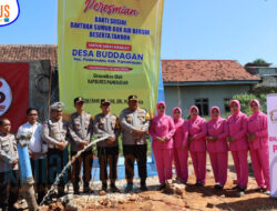 Bantu Warga Alami Kekeringan, Polres Pamekasan Resmikan 6 Sumur Bor Air Bersih