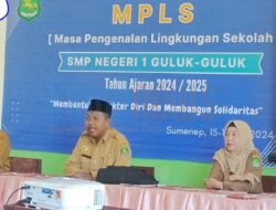 MPLS SMPN 1 Guluk-Guluk, Upaya Kenalkan Sekolah Sehat dan Literasi Pada Peserta Didik
