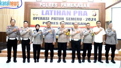 Polres Pamekasan Gelar Pelatihan Pra Operasi Patuh Semeru 2024