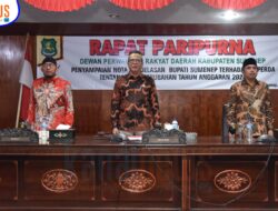 DPRD Sumenep Bahas Perubahan APBD 2024, Begini Penyampaian Nota Penjelasan Bupati