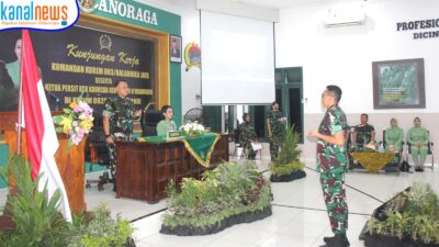 Kunjungi Kodim Banyuwangi, Danrem 083: Jaga Disiplin, Hindari Judi Online