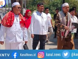 Diantar Mantan Bupati dan Ribuan Pendukung, Paslon FAHAM Resmi Daftar ke KPU Sumenep