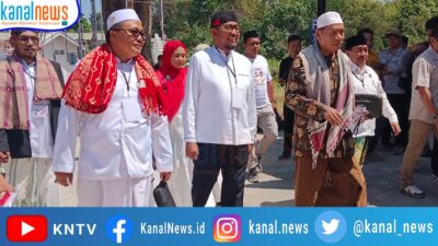 Diantar Mantan Bupati dan Ribuan Pendukung, Paslon FAHAM Resmi Daftar ke KPU Sumenep