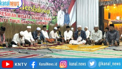 Trobosan Baru! Kecamatan Ganding Gelar Tasyakuran HUT RI Ke-79 di Wisata Alam Somber Rajeh