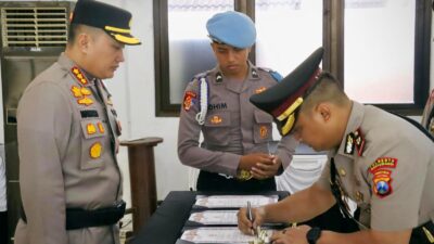 Kasat Lantas Polresta Banyuwangi Resmi Digeser