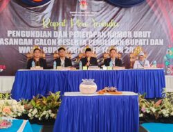 KPU Sumenep Gelar Rapat Pleno Terbuka Penetapan Nomor Urut Cabup-Cawabup Pilkada 2024
