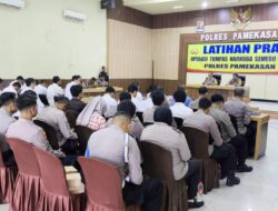 Polres Pamekasan Gelar Pra Operasi Tumpas Narkoba Semeru 2024