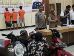 Resahkan Masyarakat, Polisi Tangkap 3 Pelaku Curanmor di Pamekasan