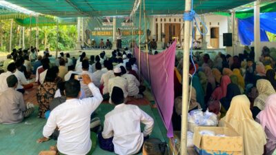 Ratusan Warga Batang-Batang Deklarasi Dukung Paslon FINAL