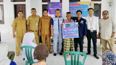 BLT DD Tahap Akhir 2024 Desa Ellak Laok Cair, 24 Warga Terbantu!