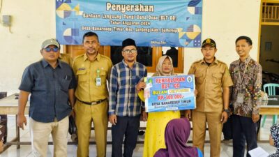 Pencairan BLT DD 2024 di Desa Banaresep Timur Tuntas
