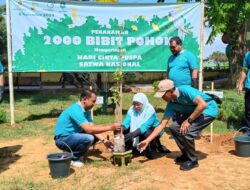 DLH Sumenep dan Medco Energi Hijaukan Kota dengan 2.000 Bibit Pohon