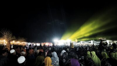 Ribuan Warga Pasongsongan Gelar Sholawatan, Doakan FAHAM Menang di Pilkada Sumenep 2024