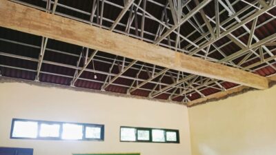 Rehabilitasi Ruang Kelas SDN Pamolokan III Dinilai Gagal, Anggaran Rp400 Juta Ludes Atap Masih Bolong