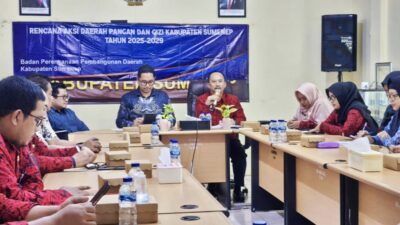 Bappeda Sumenep Gelar Sosialisasi RAD-PG Atasi Stunting dan Perkuat Ketahanan Pangan