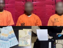 Terlibat Peredaran Uang Palsu, Tiga Pria di Sumenep Dibekuk Polisi