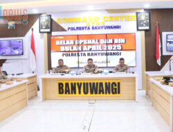 Gelar Opsnal, Polresta Banyuwangi Gas Pol Tingkatkan Kinerja Personel