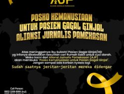 Tak Ingin Ada yang Meninggal Lagi, AJP Buka Posko Kemanusiaan untuk Pasien Gagal Ginjal
