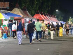 Momen Penyerahan SMSI Award 2025 di Sumenep Diwarnai Puluhan Pelaku UMKM