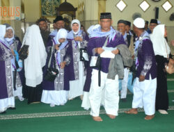Wabup Beltim Lepas Keberangkatan Calon Jamaah Haji