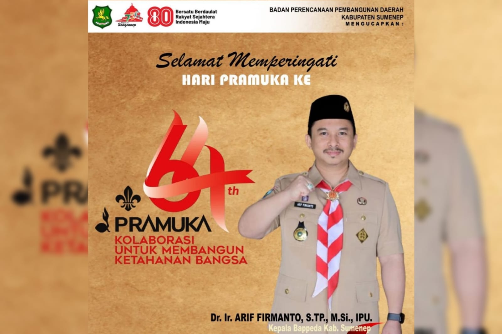 Bappeda Sumenep Hari Pramuka