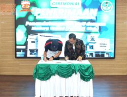 UNIBA Madura Teken MoU Sponsori Madura United FC