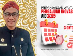 Batas Akhir Proposal Pengajuan AID 2025 Diperpanjang Hingga 3 Oktober