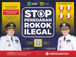 Iklan Stop Peredaran Rokok Ilegal Oleh Pemkab Pasuruan