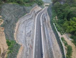 Perbaikan Jalan  Pelabuhan Multipurpose Peti Kemas Wae Kelambu Sudah Mencapai 91,94 Persen