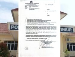 Gelar Perkara Kasus Pencurian Melibatkan PPK Dinas PPO Matim Dilaksanakan Tanggal 17 November 2025.