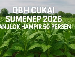 DBHCHT Sumenep 2026 Anjlok Hampir 50 Persen, Pemkab Sebut Kebijakan Pusat 