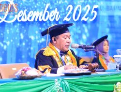 Pesan Mendalam Rektor UNIBA Madura Pada Wisuda Sarjana Ke-IV